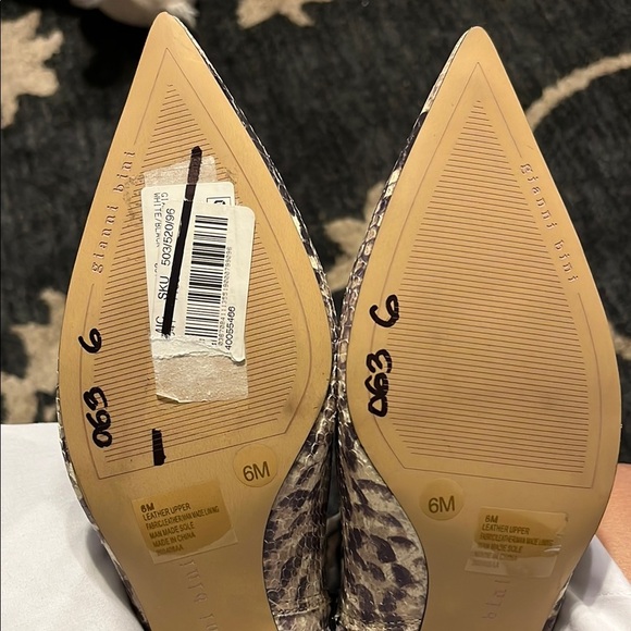 Gianni Bini Gray and Cream Over the Knee Boots - Picture 15 of 16